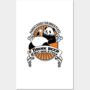 Panda beer Posters and Art